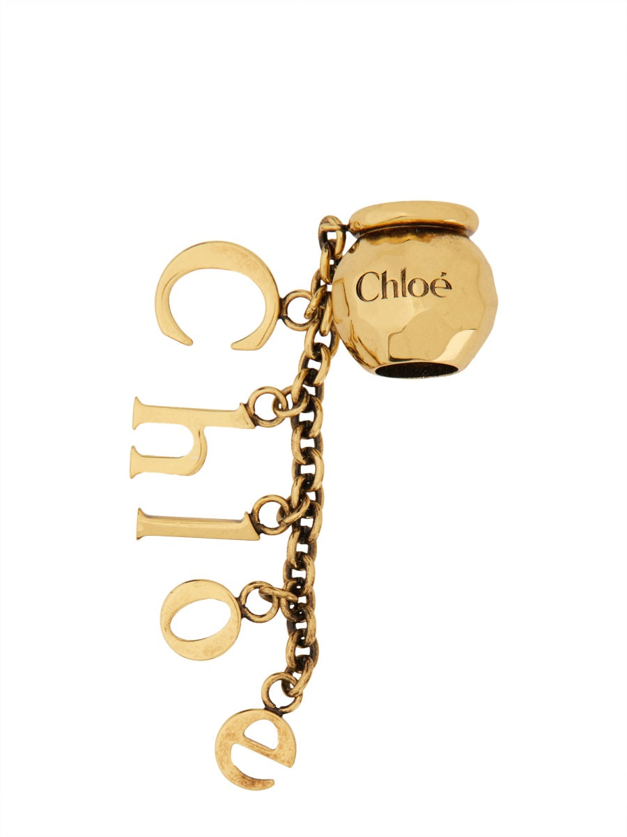 CHLOÉ Sphere Charm for Bracelet - Letter Says