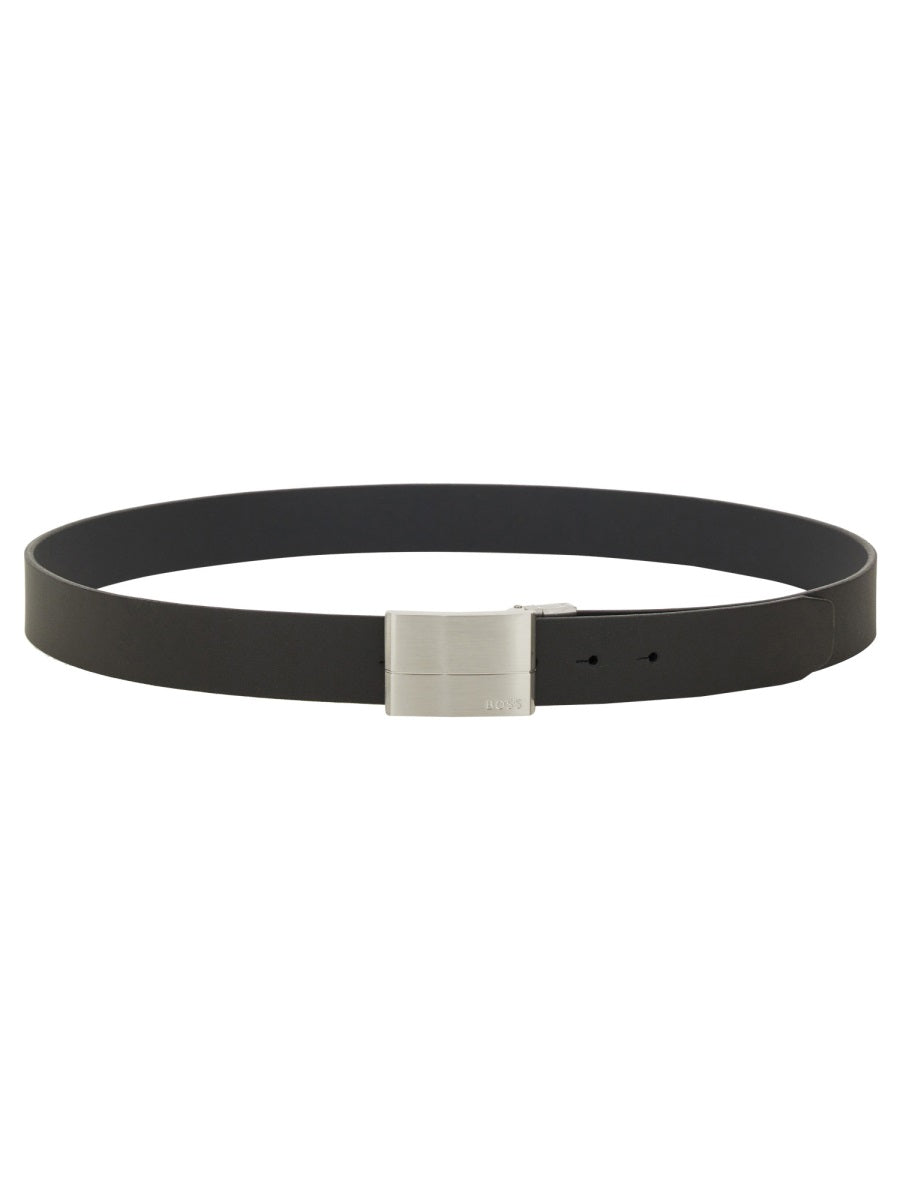 BOSS Reversible Leather Belt for Men
