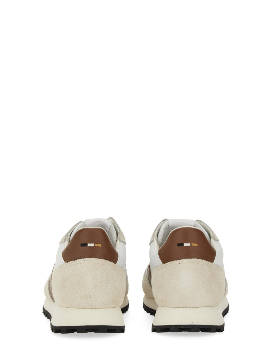 BOSS Men's Premium Leather Sneakers