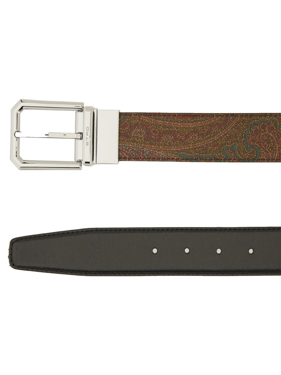 ETRO Paisley Pattern Belt for Men