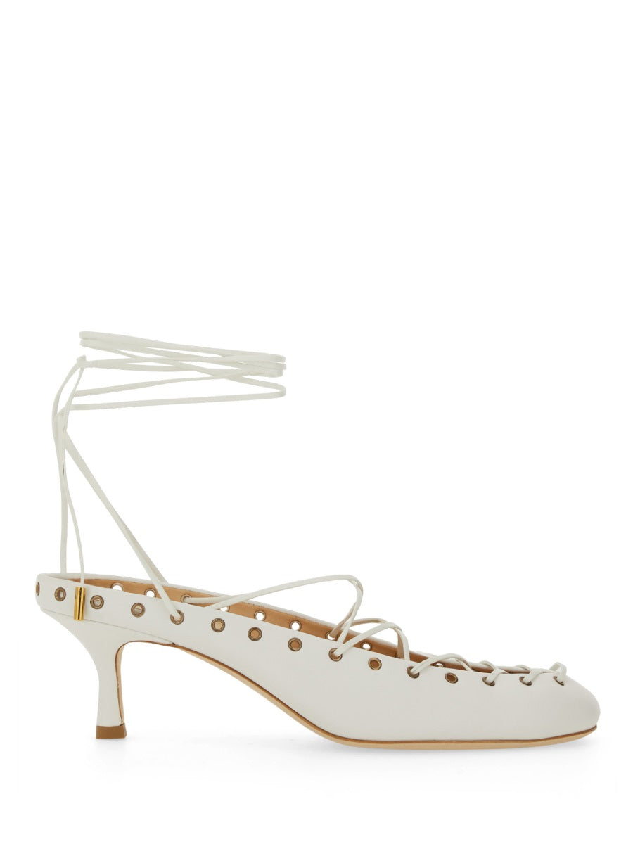CHLOÉ Leather Ghillies Heels for Women