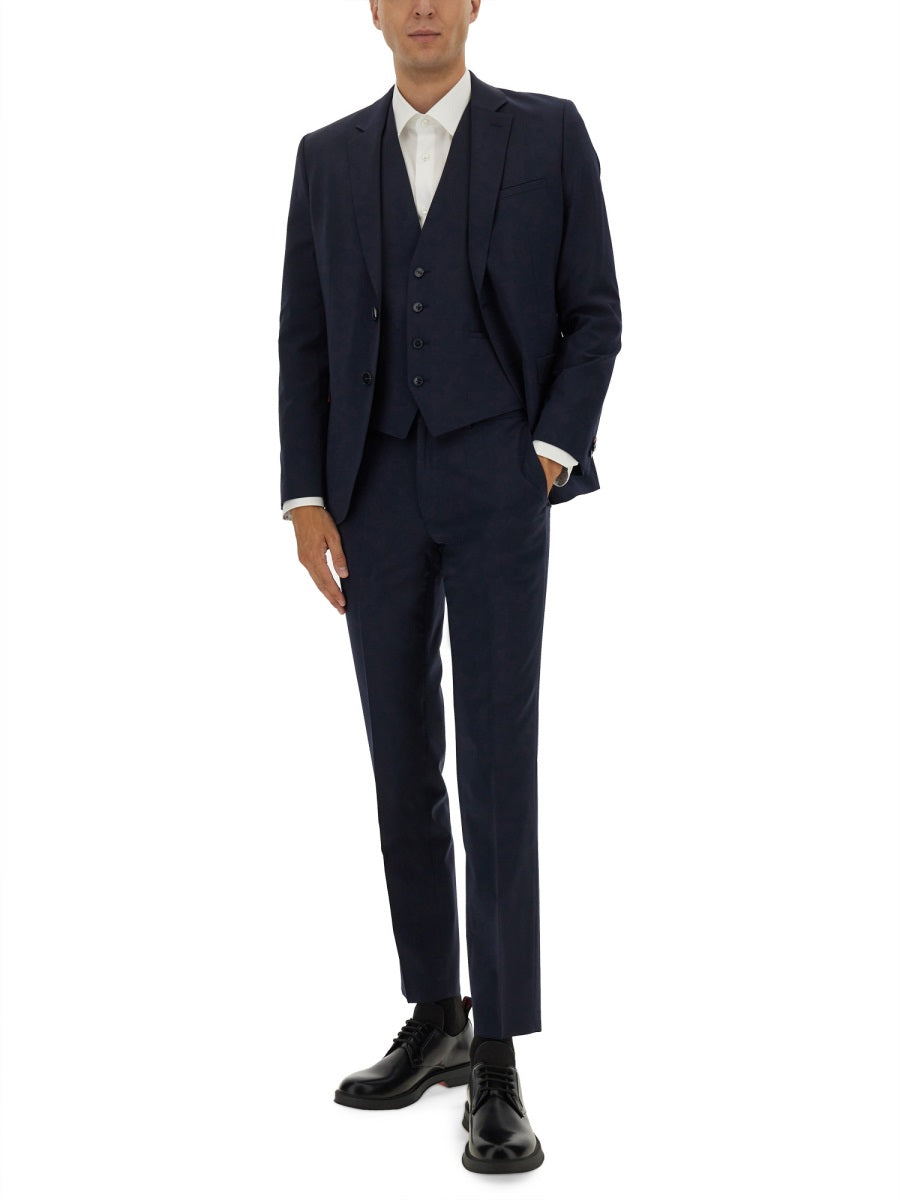 HUGO Slim Fit Two Piece Suit - Size 48