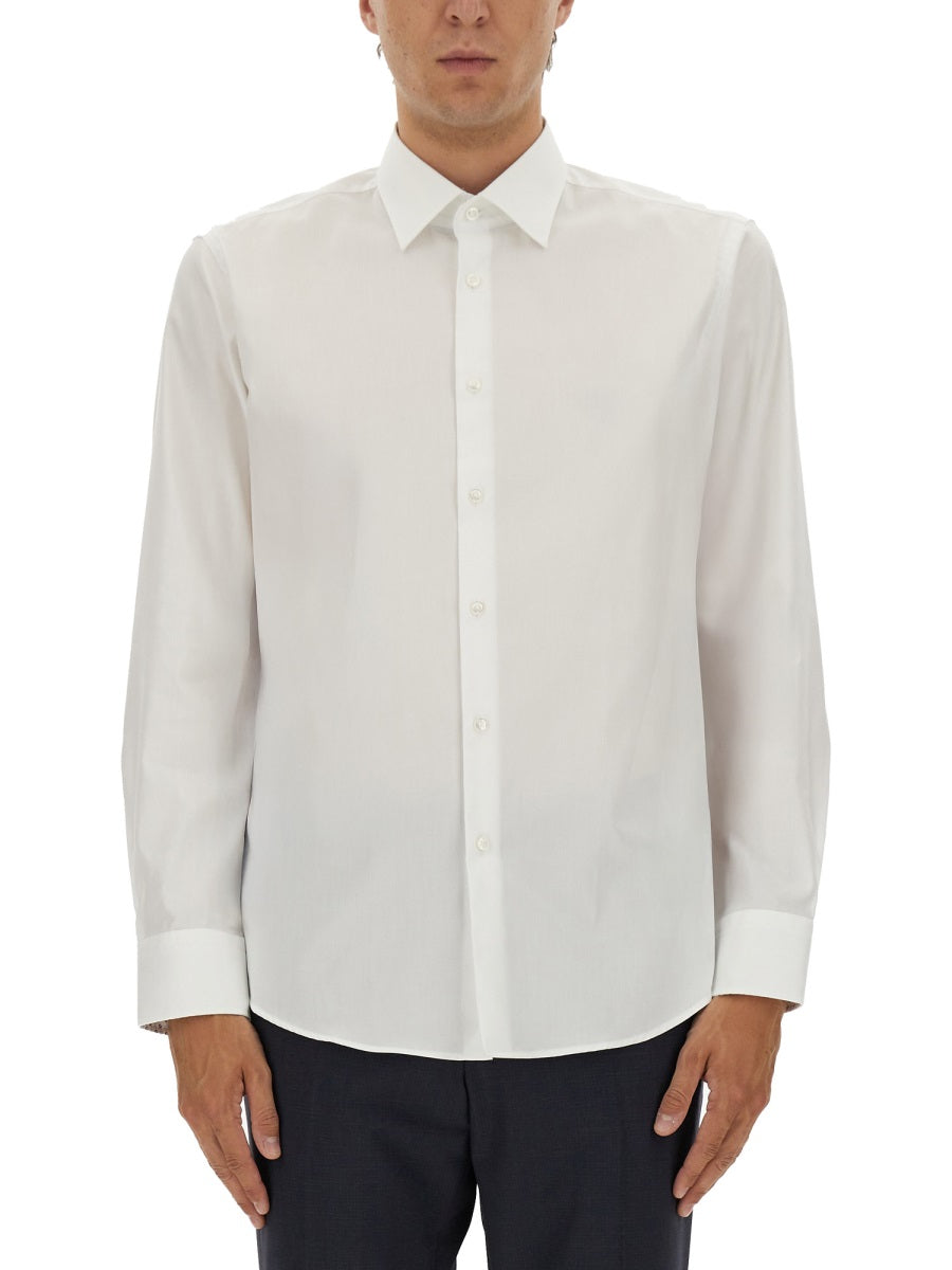 BOSS Classic Poplin Shirt - Size 42