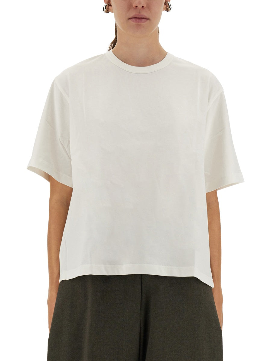 STUDIO NICHOLSON Essential Women's Cotton T-Shirt - Size 8 UK