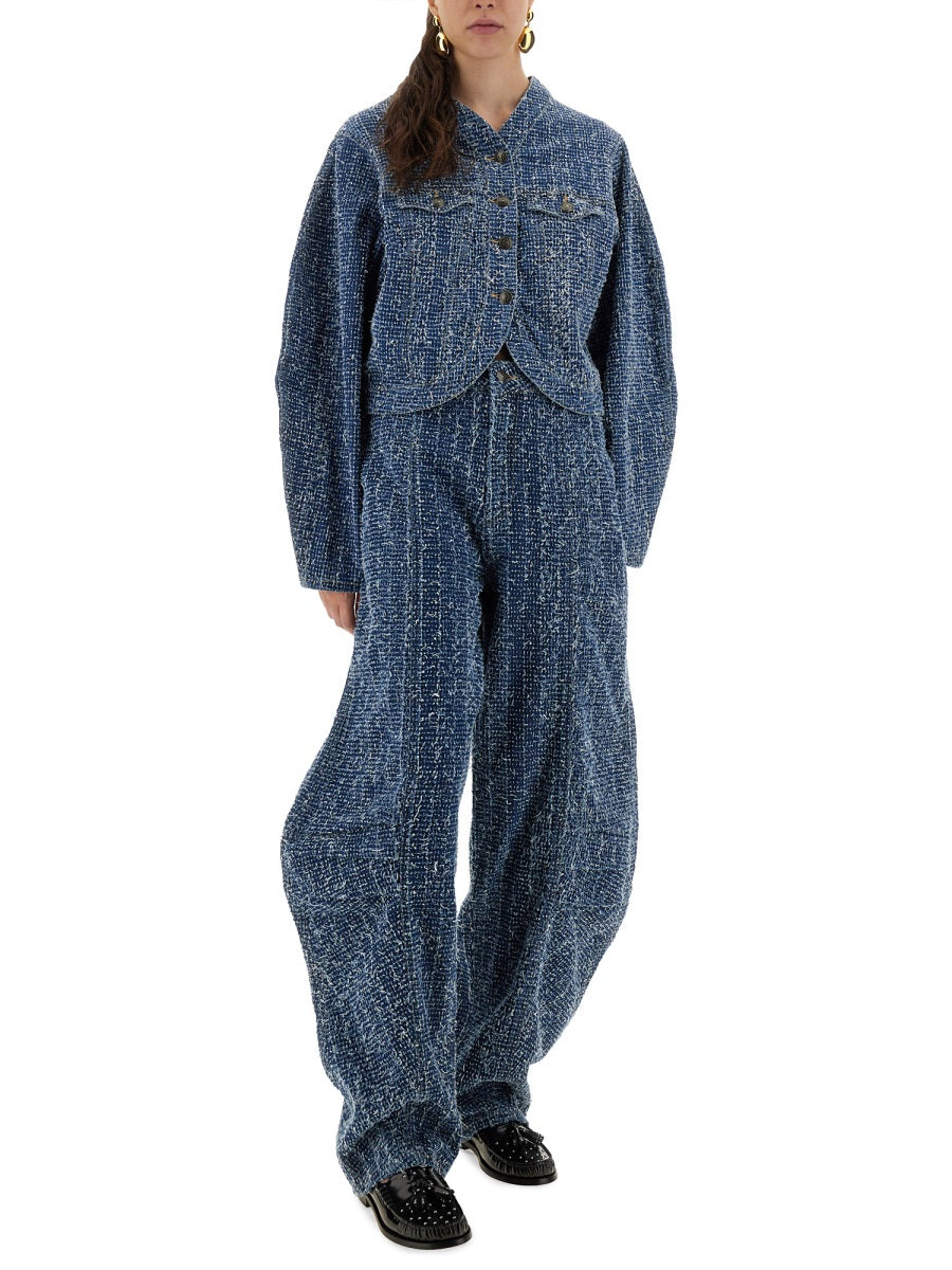 ROTATE BIRGERCHRISTENSEN Loose Fit Pants - Size 40