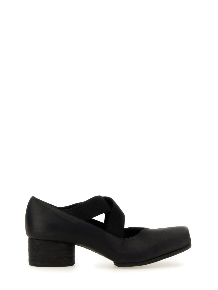 UMA WANG Leather Ballerina Flats - Women’s FW25 Collection
