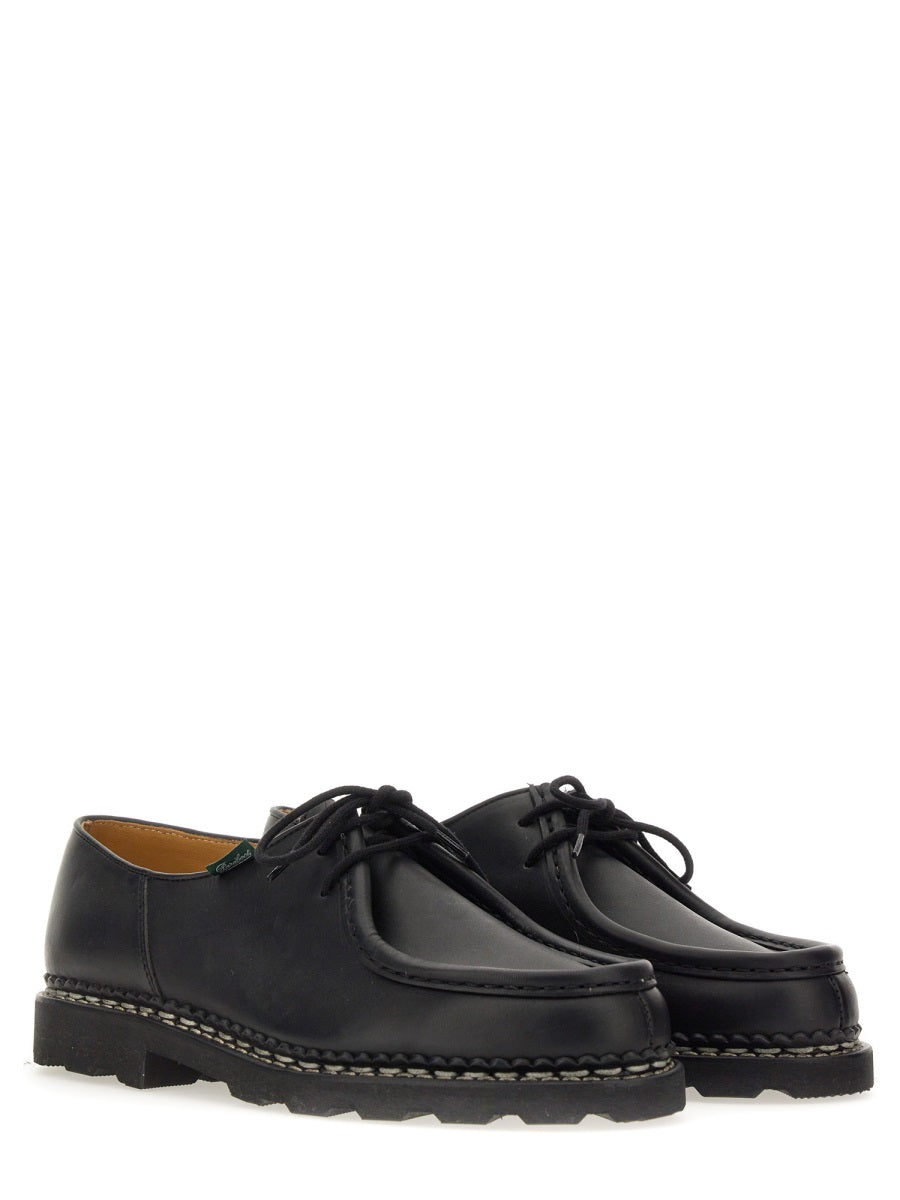 PARABOOT Lace-Up Two-Hole Men's Leather Shoes
