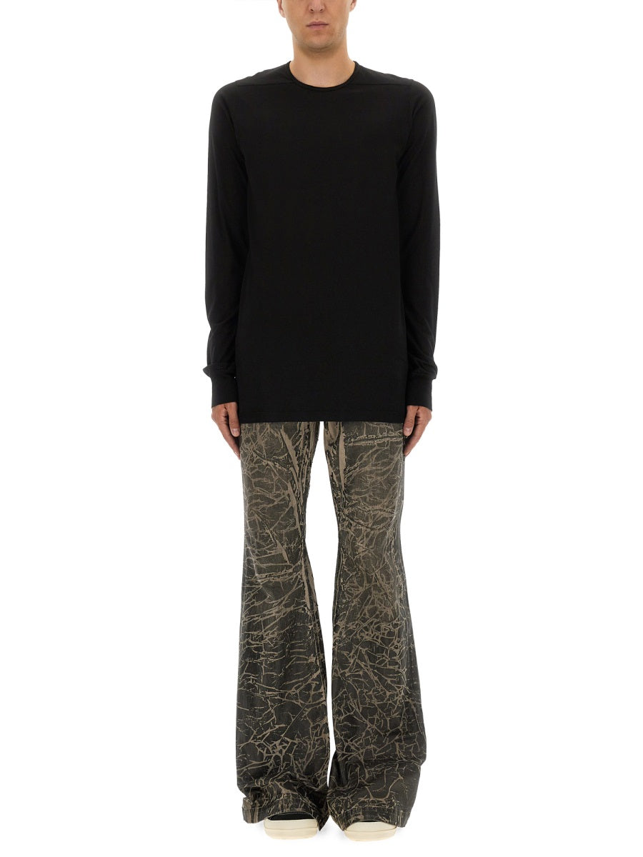 RICK OWENS DRKSHDW Long-Sleeved T-Shirt - Size L