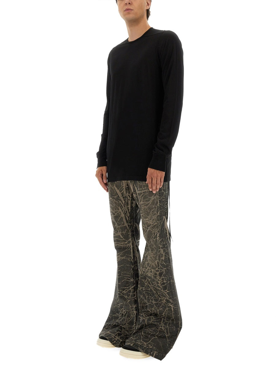 RICK OWENS DRKSHDW Long-Sleeved T-Shirt - Size L