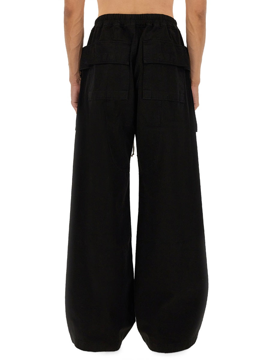 RICK OWENS DRKSHDW Wide Cargo Pants - Size L