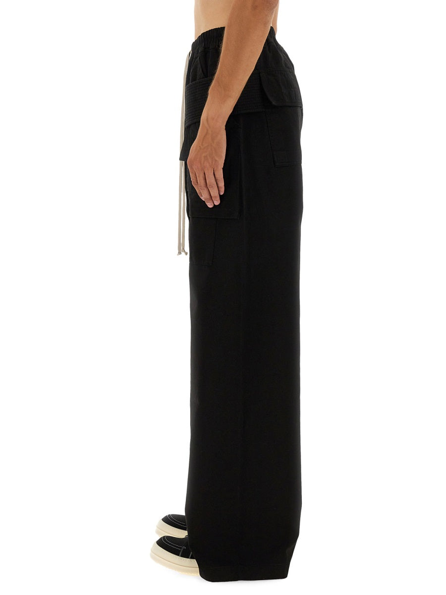 RICK OWENS DRKSHDW Wide Cargo Pants - Size L
