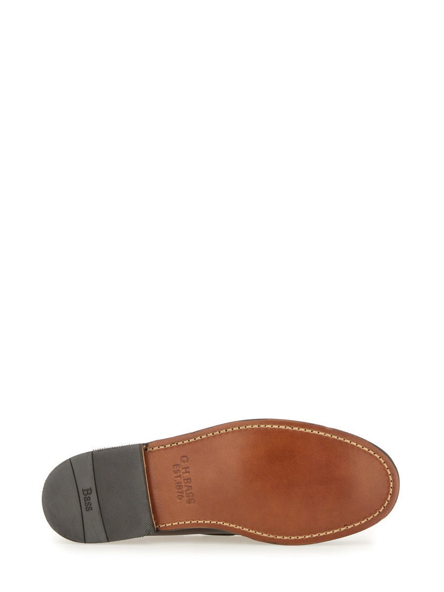 G.H. BASS Men's Leather Moccasin Larkin