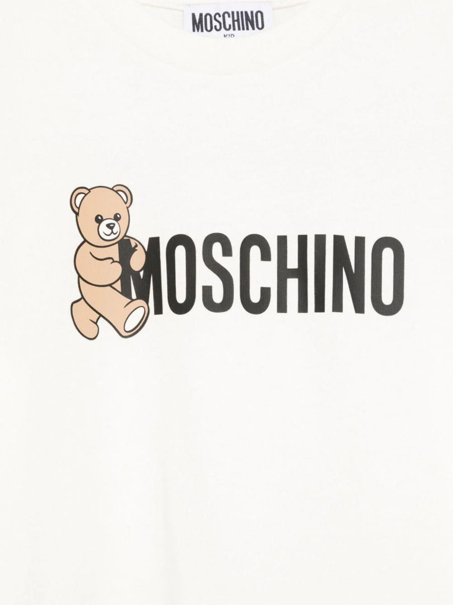 MOSCHINO Logo Print T-Shirt for Mini Fashionistas