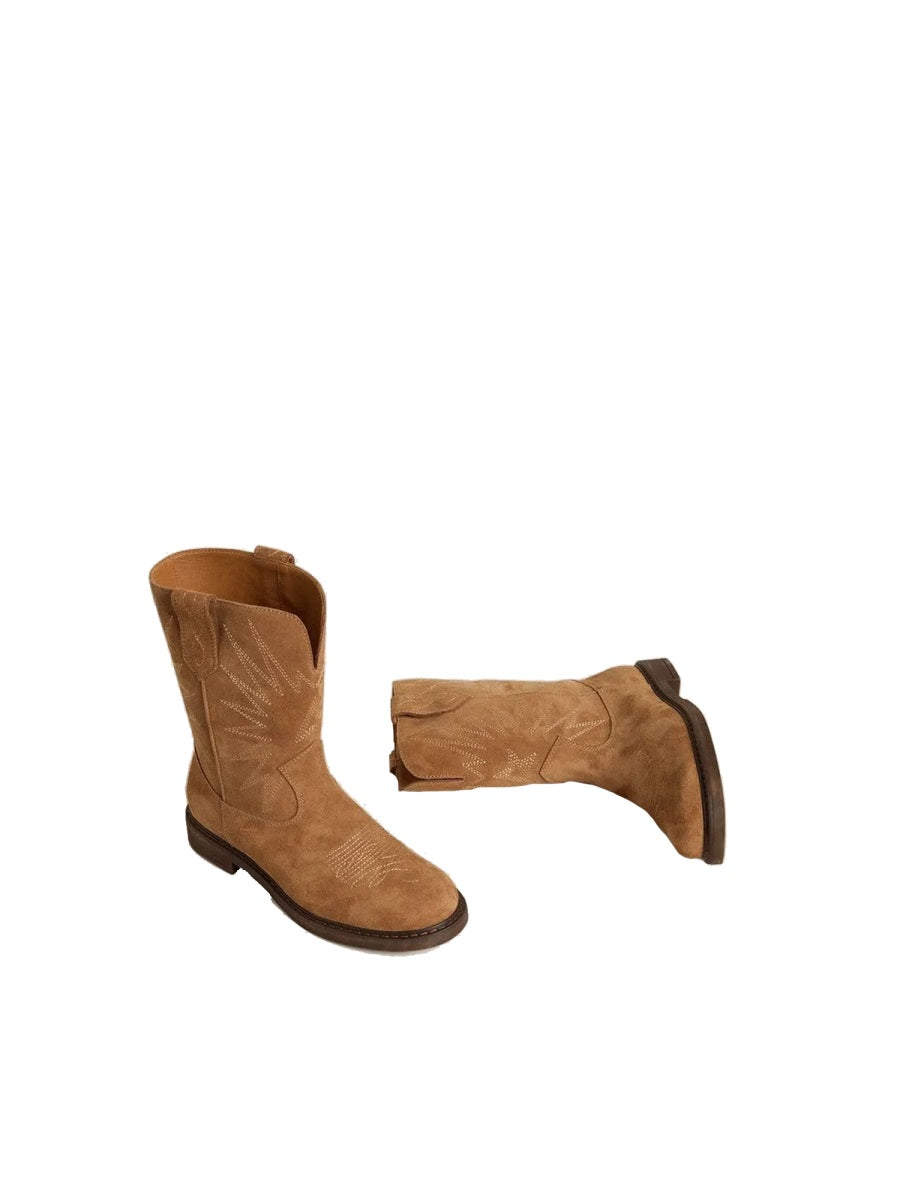 GOLDEN GOOSE Mini Wish Star Biker Boots for Girls