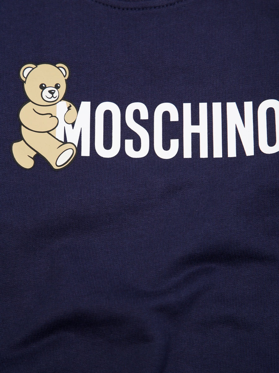 MOSCHINO Unisex Mini Logo Sweatshirt