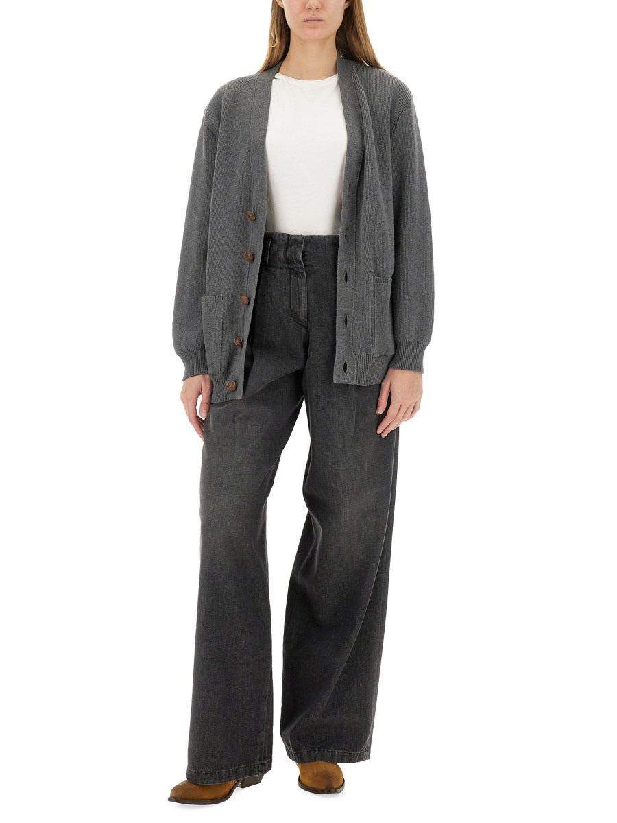 GOLDEN GOOSE Wide Leg Women's Jeans - Size 40
