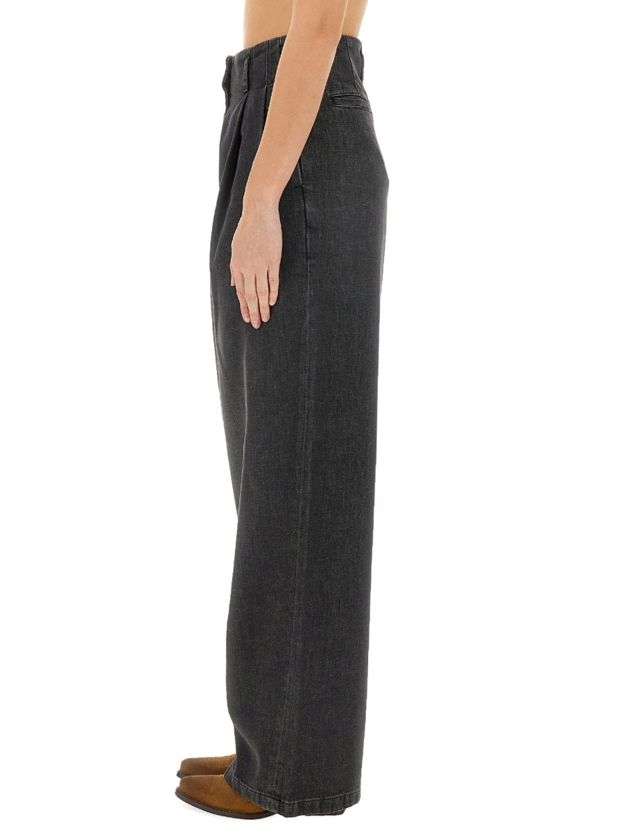 GOLDEN GOOSE Wide Leg Women's Jeans - Size 40