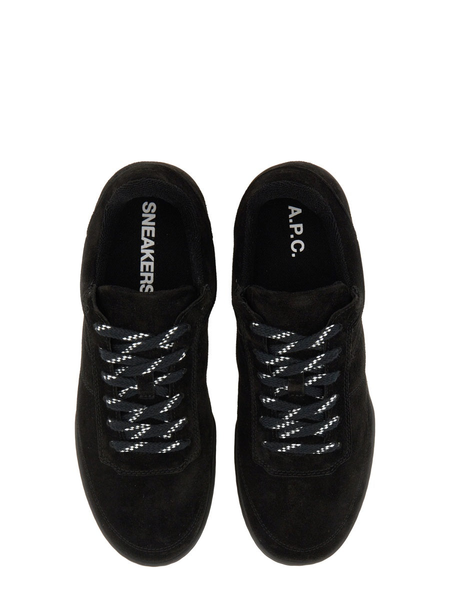 A.P.C. Unisex Cowhide Leather Sneakers