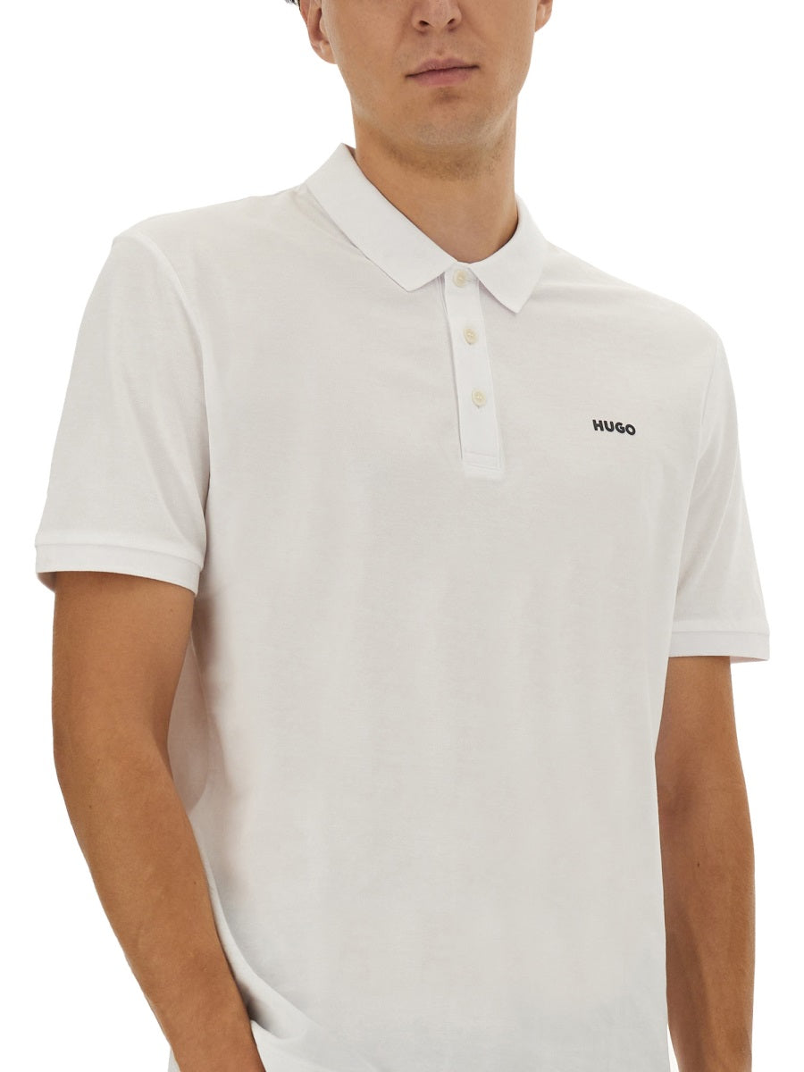 HUGO Men's Classic Polo Shirt - Size L