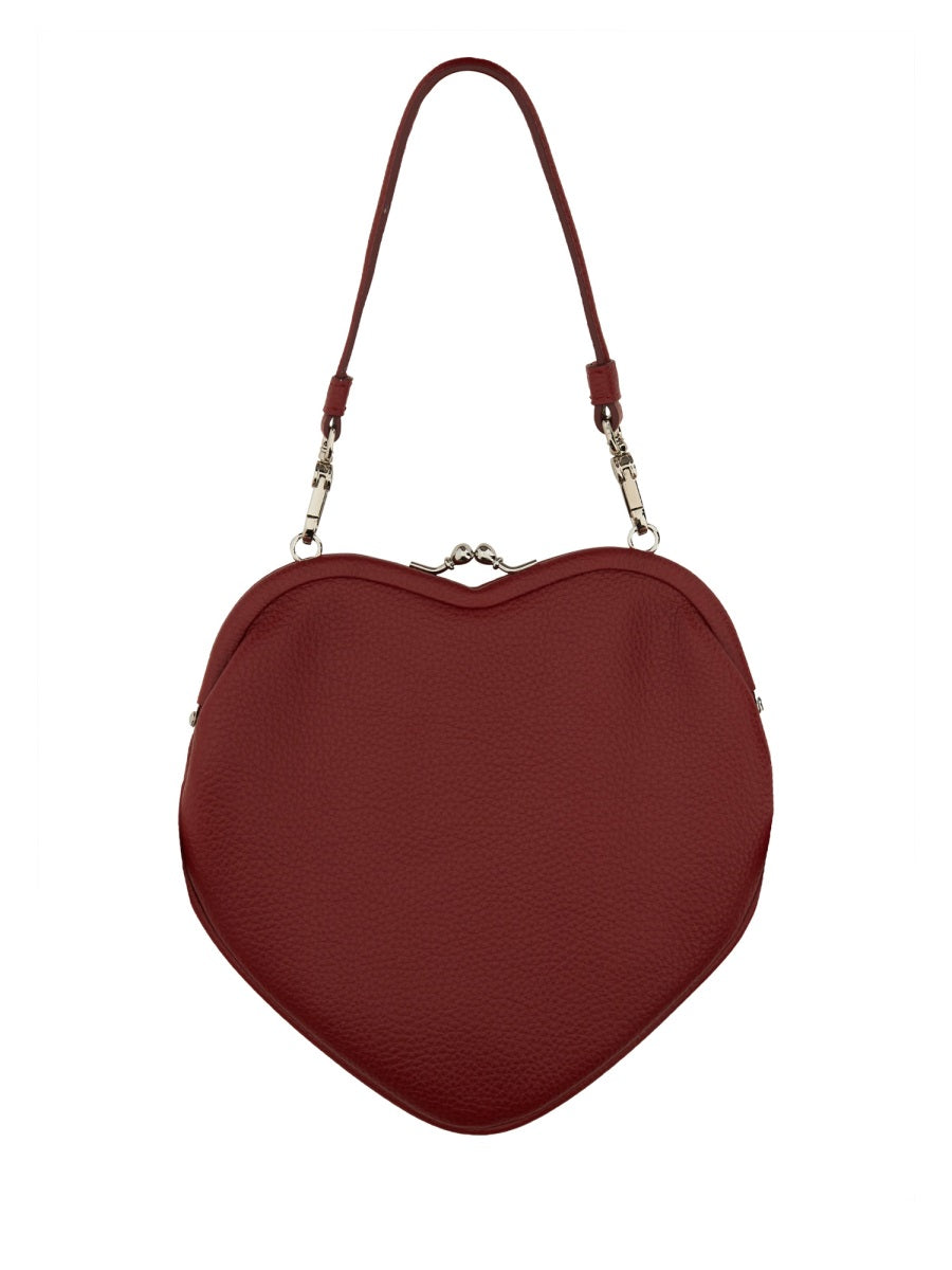 VIVIENNE WESTWOOD Mini Heart Frame Handbag