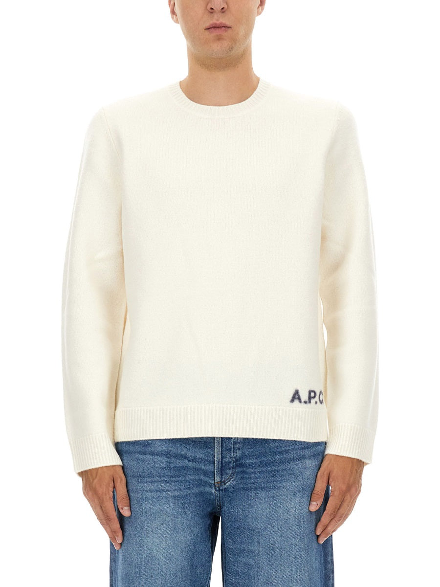A.P.C. Men's Wool T-Shirt - Size L