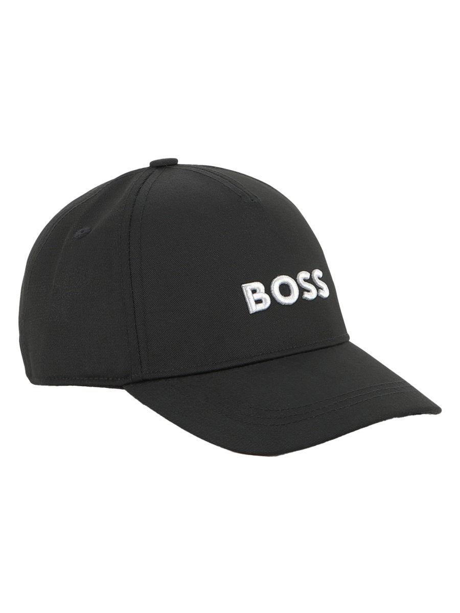 BOSS Mini Cotton Hat for Boys - FW25 Collection