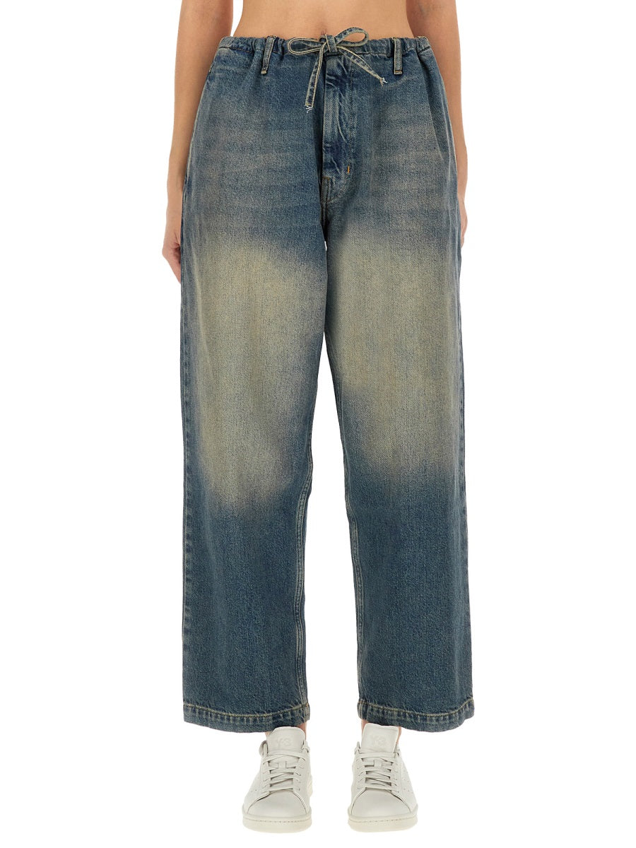 MOSCHINO JEANS Cotton Denim Pants - Size S