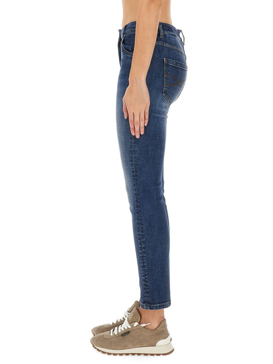 BRUNELLO CUCINELLI Slim Fit Denim Pants - Size 40