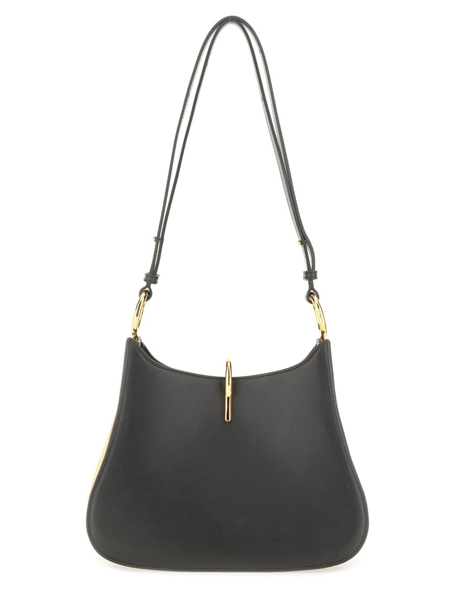 RABANNE Medium Leather Ring Handbag