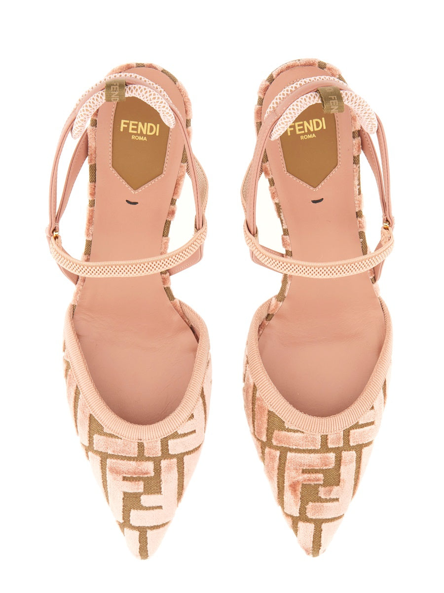 FENDI Hummingbird Lite Slingback Heels - Stylish Women’s Footwear