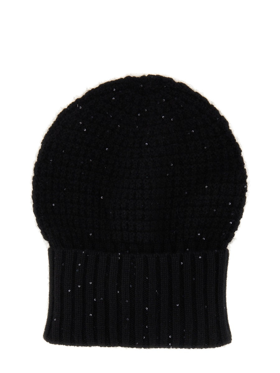 FABIANA FILIPPI Sequin-Embellished Beanie for Women