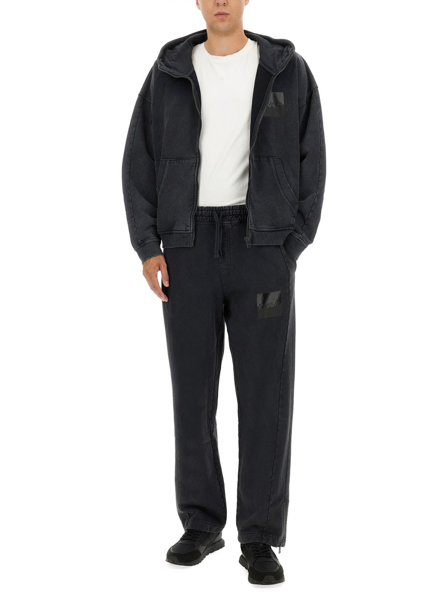 HUGO Men's Zipper Hoodie - Size L