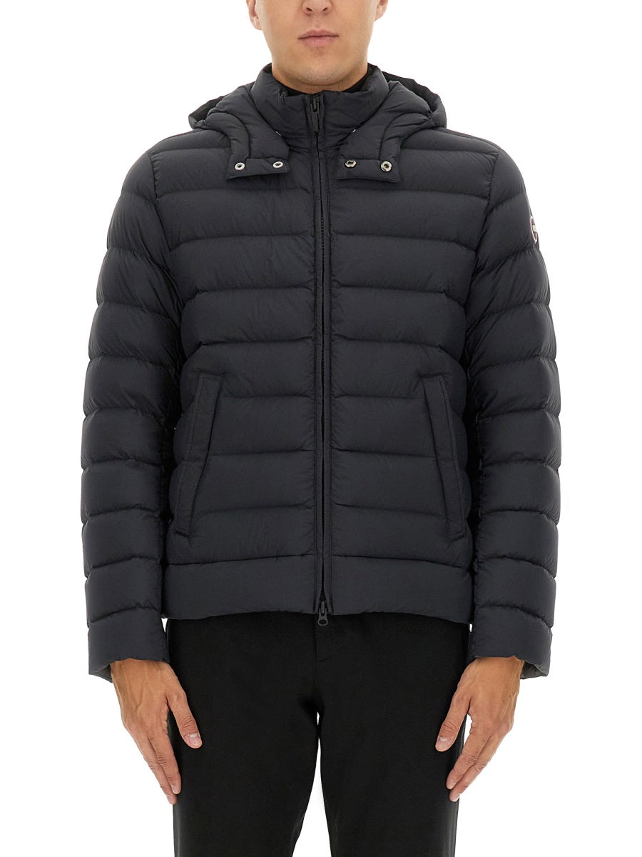 COLMAR Men's Down Jacket with Detachable Hood - Size 50 IT