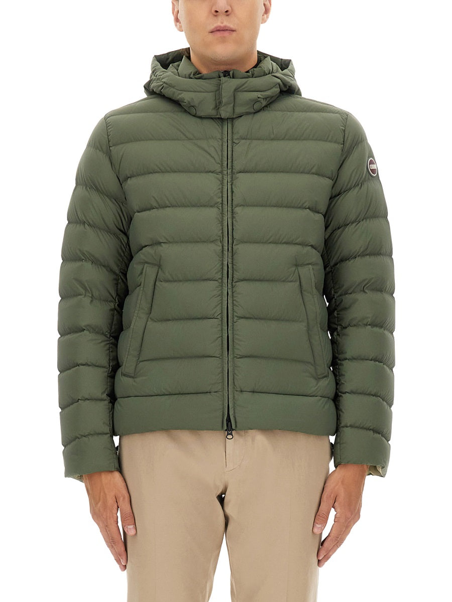 COLMAR Men's Down Jacket with Detachable Hood - Size 50 IT