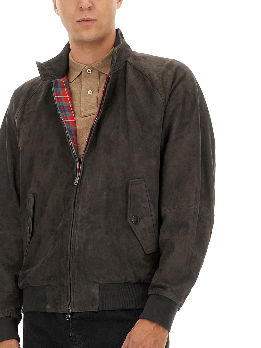 BARACUTA G9 Leather Jacket - Size 42 UK