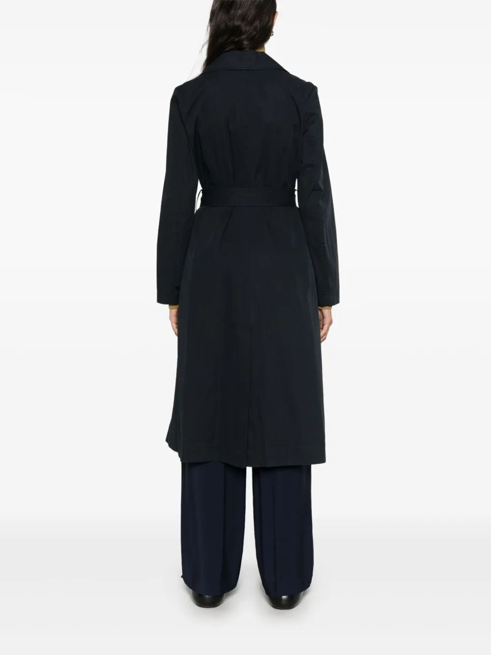 ADD Sleek Single Breasted Trench Coat for Women