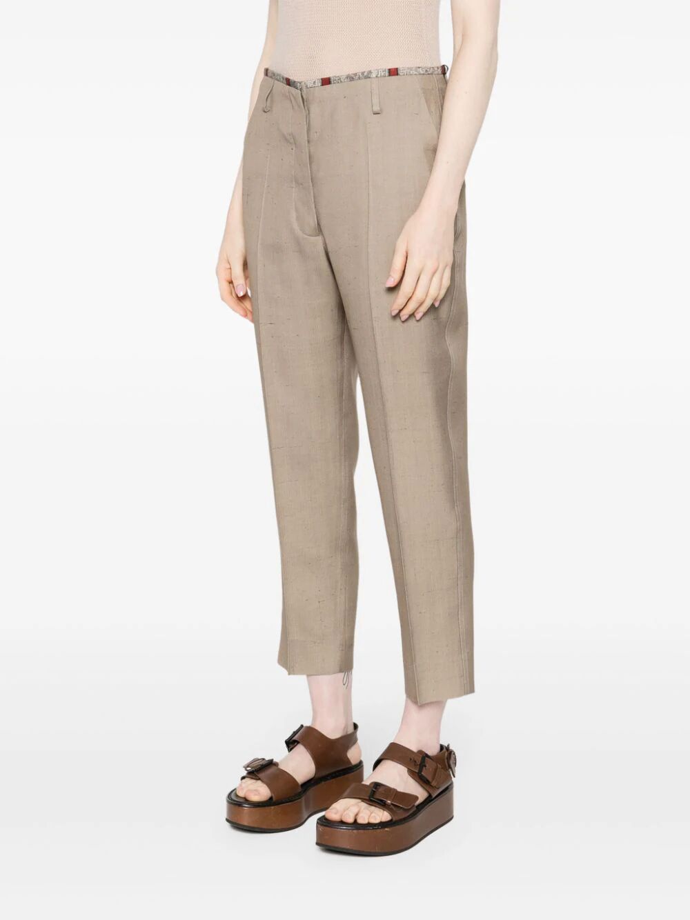 IBRIGU Luxury Silk Trousers for Women - SS24 Collection