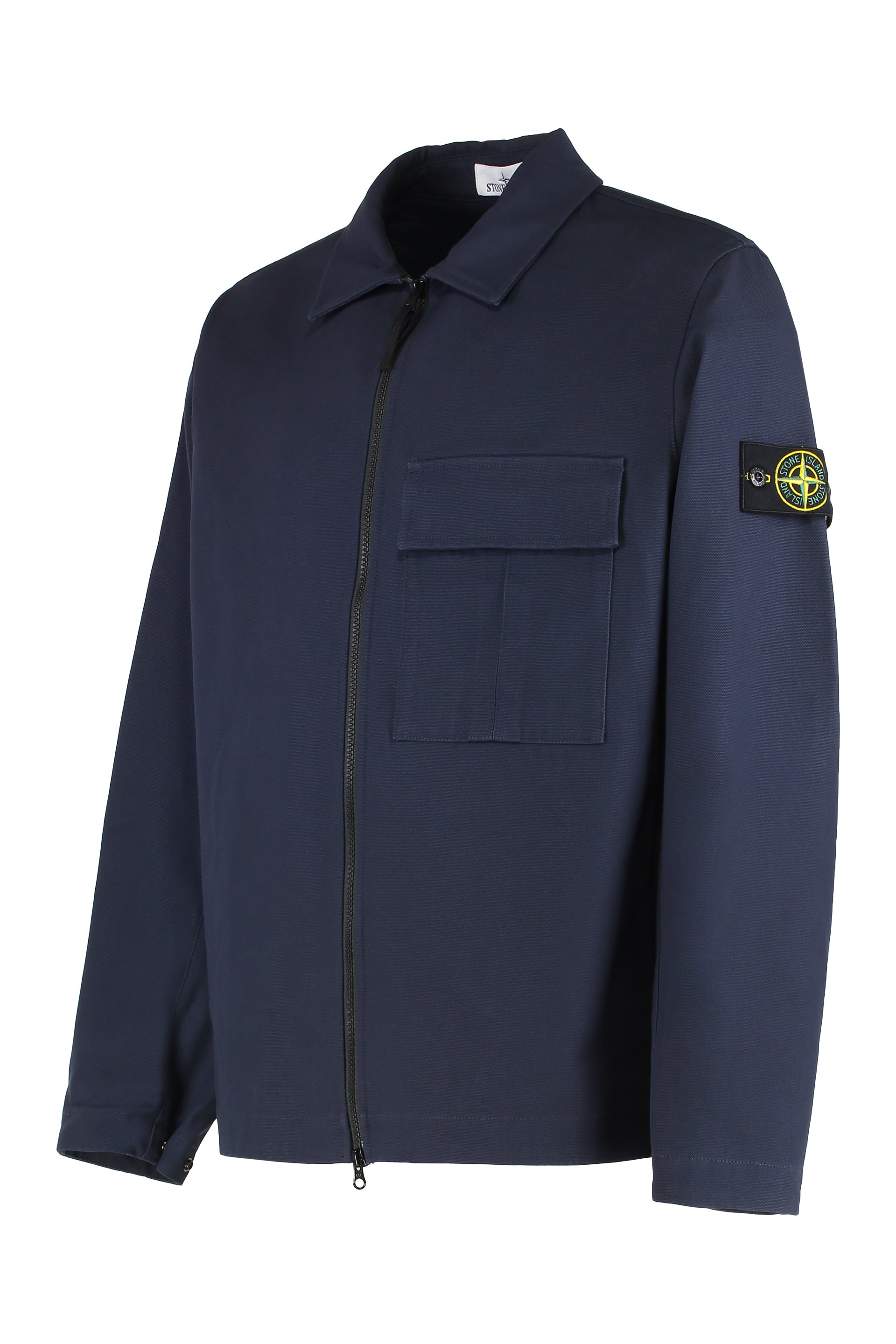 STONE ISLAND Men's Cotton Panama Overshirt