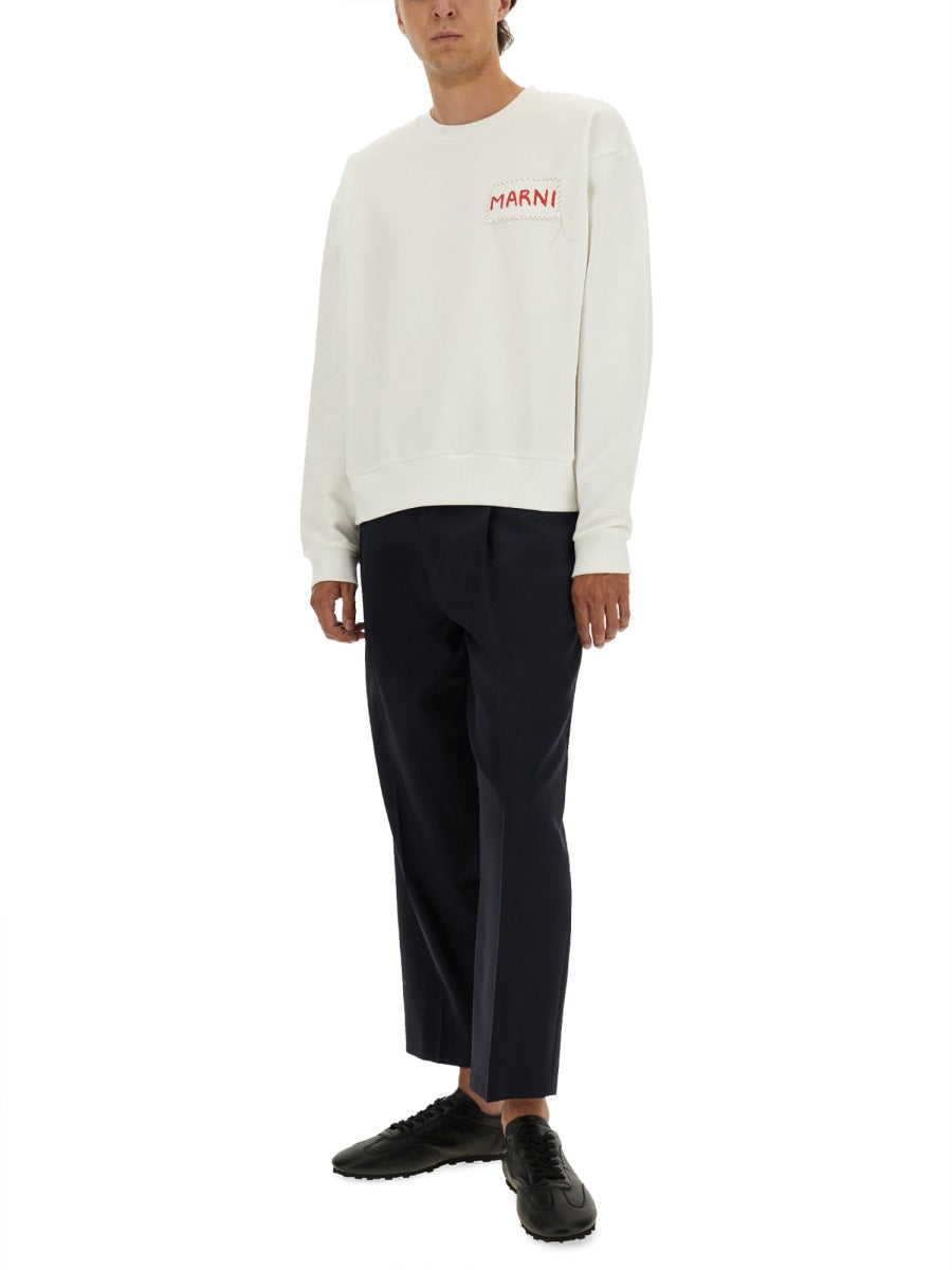 MARNI Cotton Knit Sweatshirt for Men