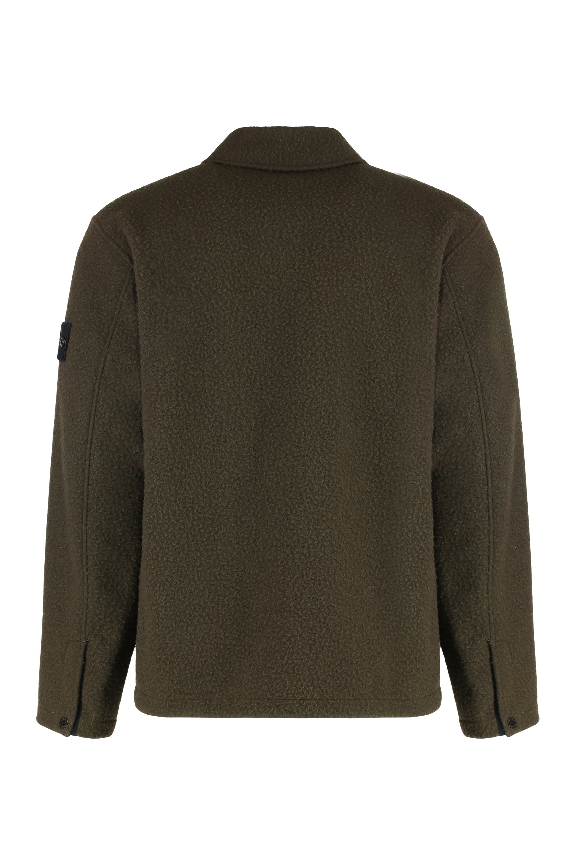 STONE ISLAND Men's Wool and Nylon Overshirt