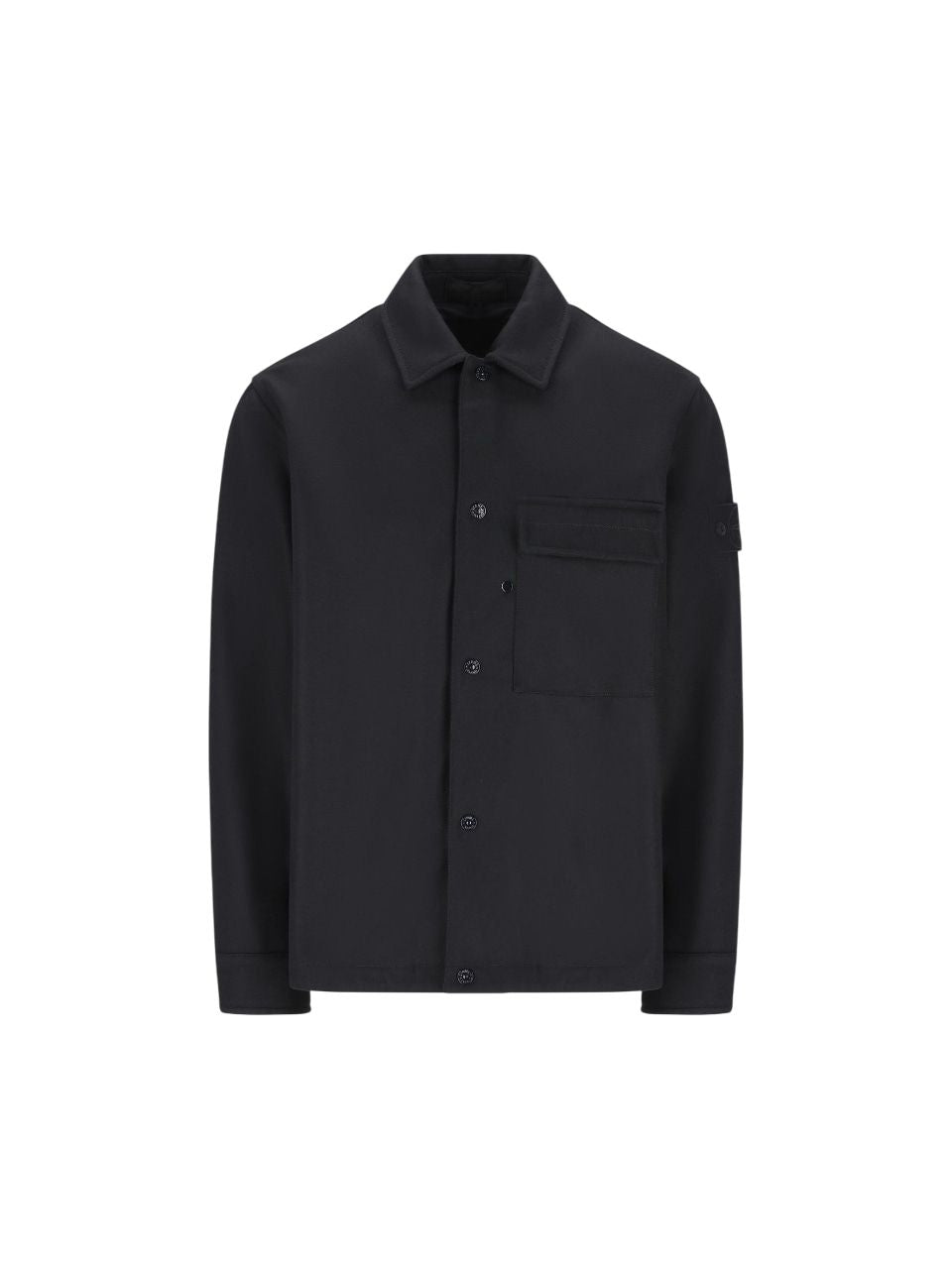 STONE ISLAND Double-Button Overshirt for Men - FW25 Collection
