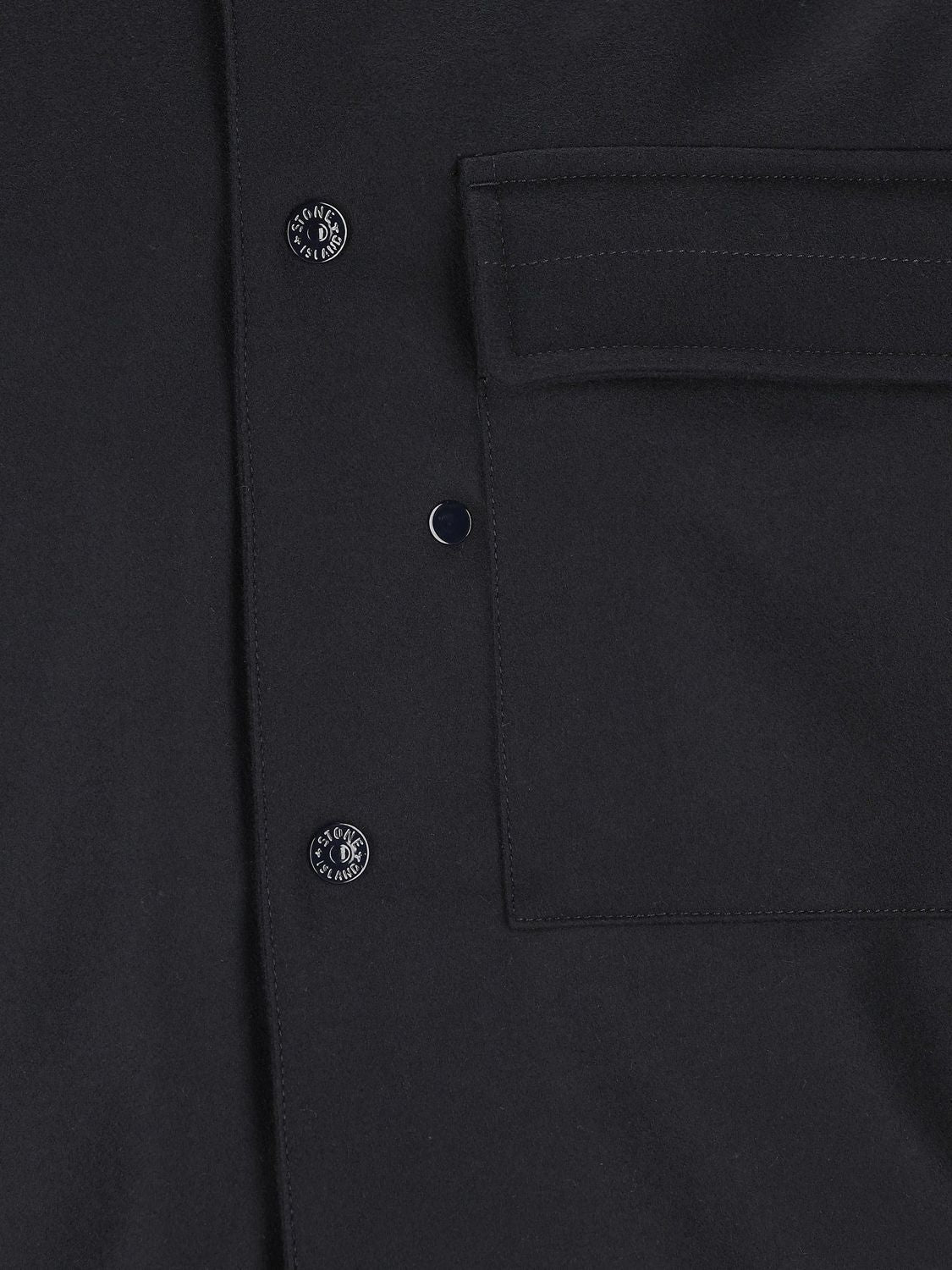 STONE ISLAND Double-Button Overshirt for Men - FW25 Collection