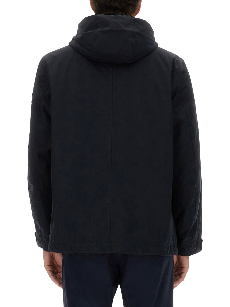 STONE ISLAND Waterproof Hooded Jacket for Men - Size L