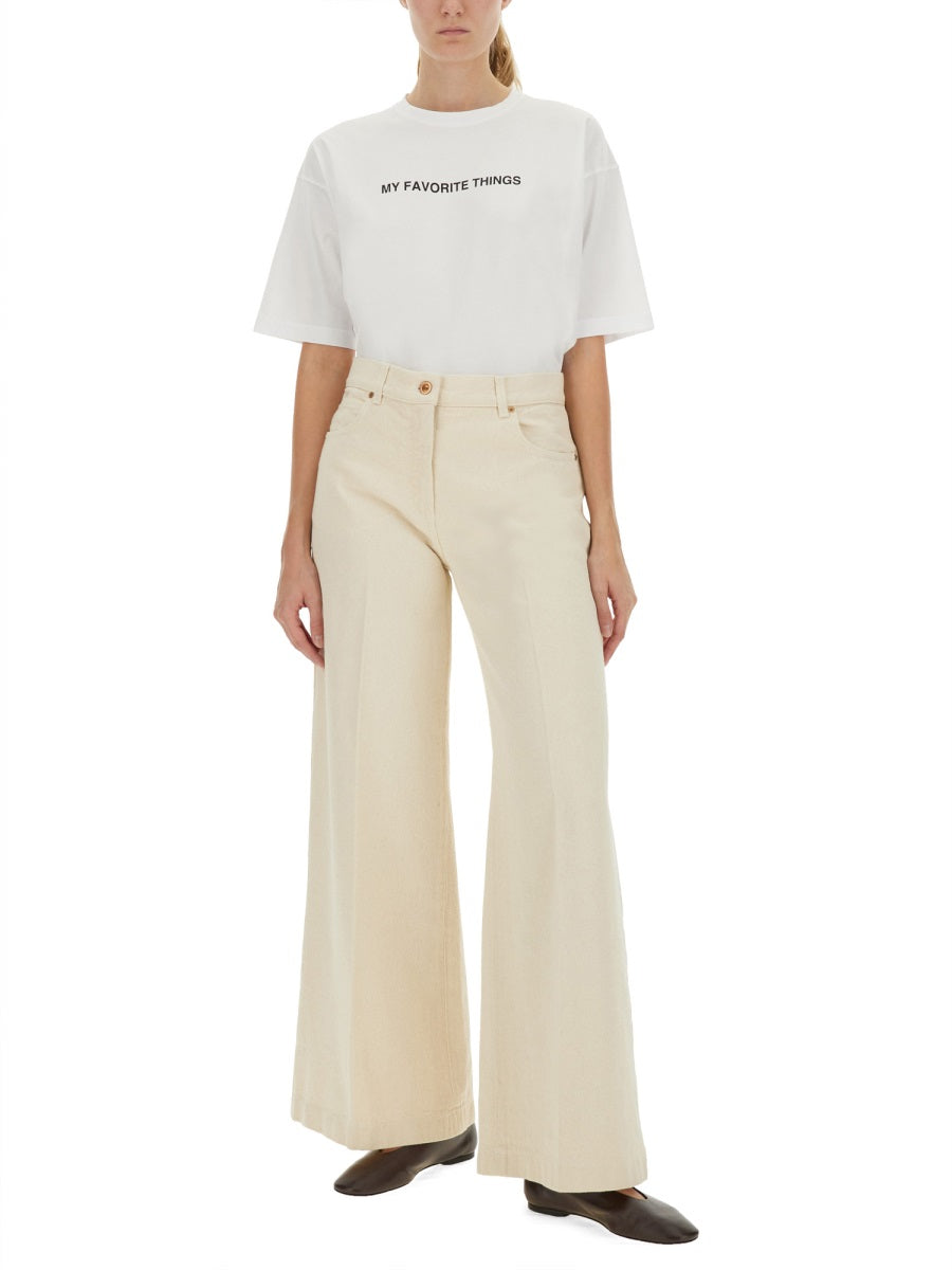 ASPESI Women's Graphic Print T-Shirt - Size S