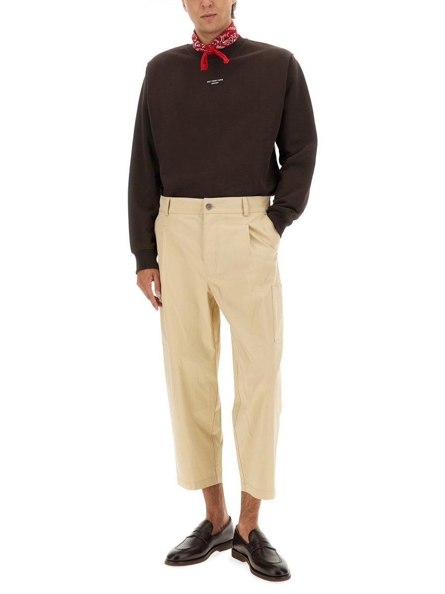 DRÔLE DE MONSIEUR Men's Slogan Sweatshirt - Size L