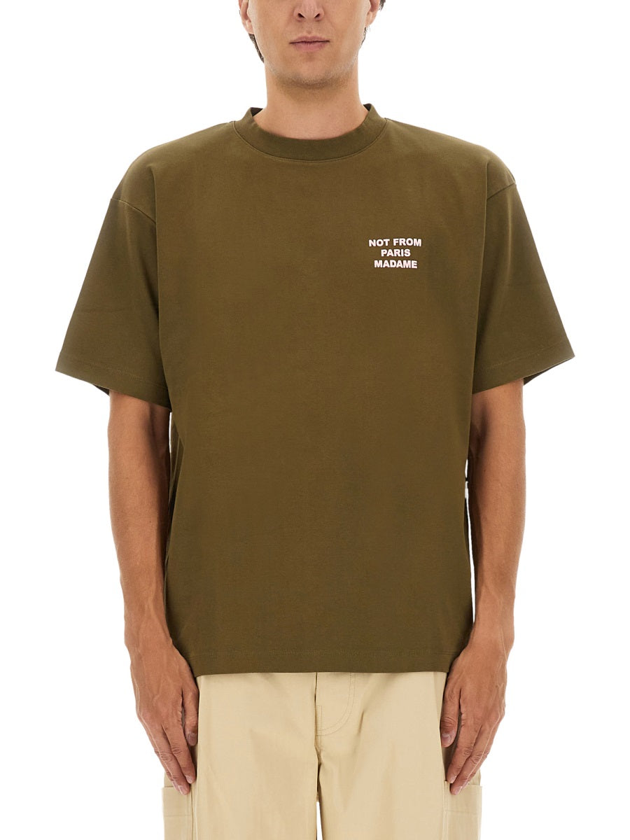 DRÔLE DE MONSIEUR Cotton T-Shirt - Size L