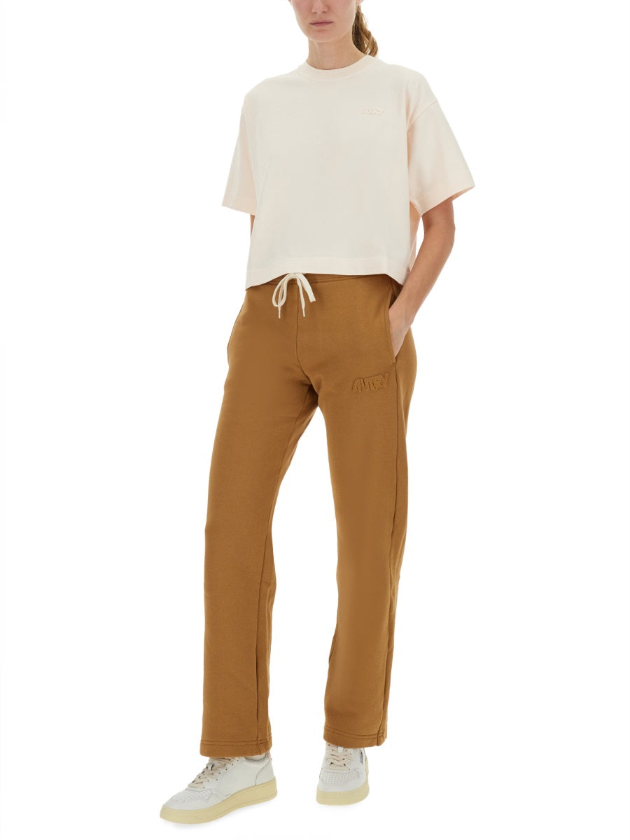 AUTRY Classic T-Shirt with Matching Logo - Size S