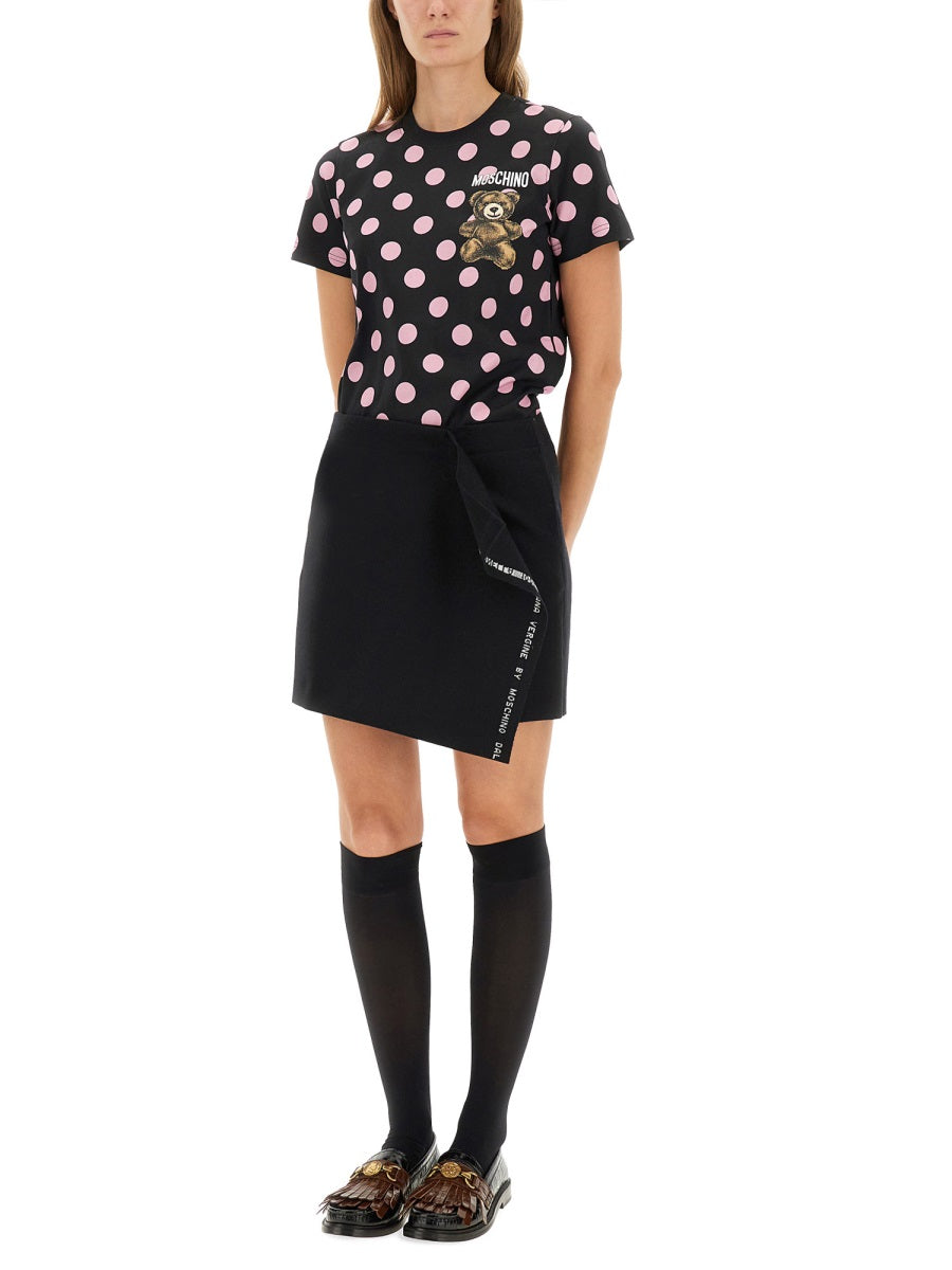 MOSCHINO COUTURE Mini Fit Polka Dots T-Shirt