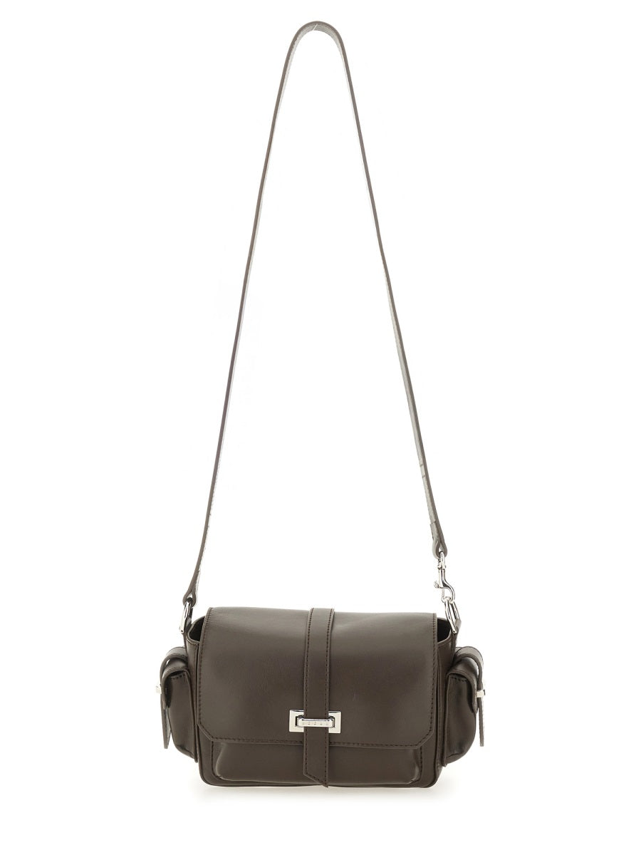 HOGAN Mini Handbag with Flap Design