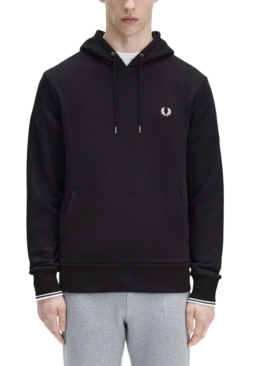 FRED PERRY Classic Hoodie - Size L